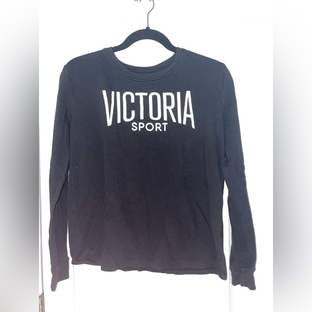 Victoria's Secret Sport Black Long Sleeve Small